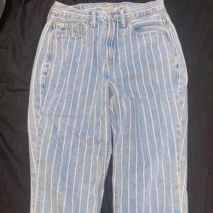 American eagle mom jeans!